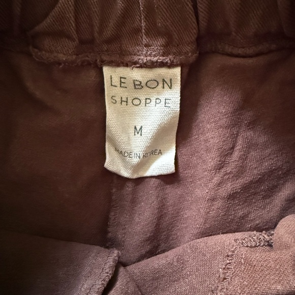 Le Bon Shoppe ARC PANTS - CHOCOLATE size medium - Picture 4 of 7